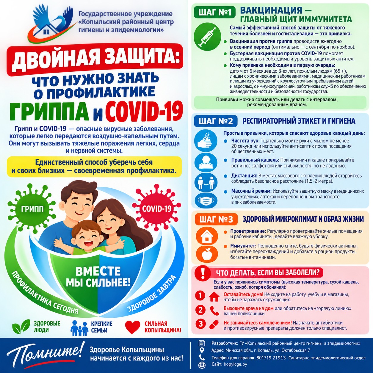 Двойная защита: Что нужно знать о профилактике гриппа 